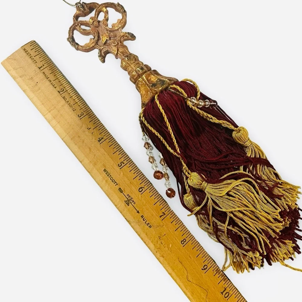 Vintage Tassel Christmas Ornament